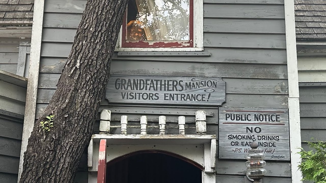 Grandfather's Mansion Walkthrough at Silver Dollar City • 2023 4K