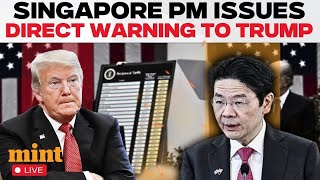LIVE | Singapore ENDS Trade With U.S. Amid Tariffs War PM Wong Issues New Dare For Trump