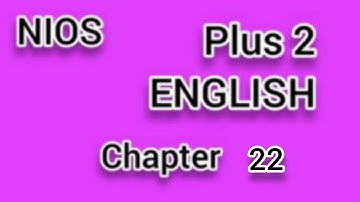 Nios Plus 2 English Chapter 22