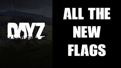 How Many & What Are The New Flags In DayZ 1.09? Back-Stories For Role Play & What They Look Like