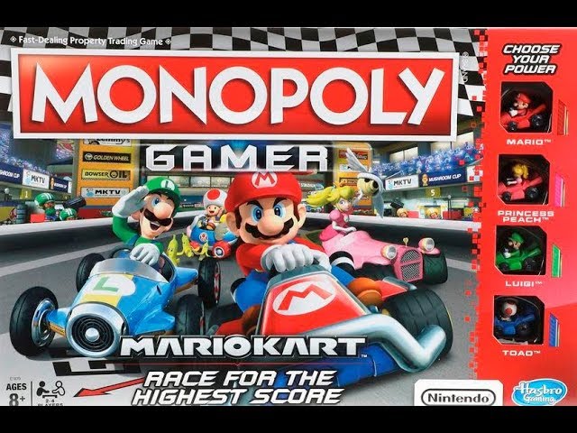 MONOPOLY GAMER MARIO KART GRA PO POLSKU NOWA 24H - 8545392211