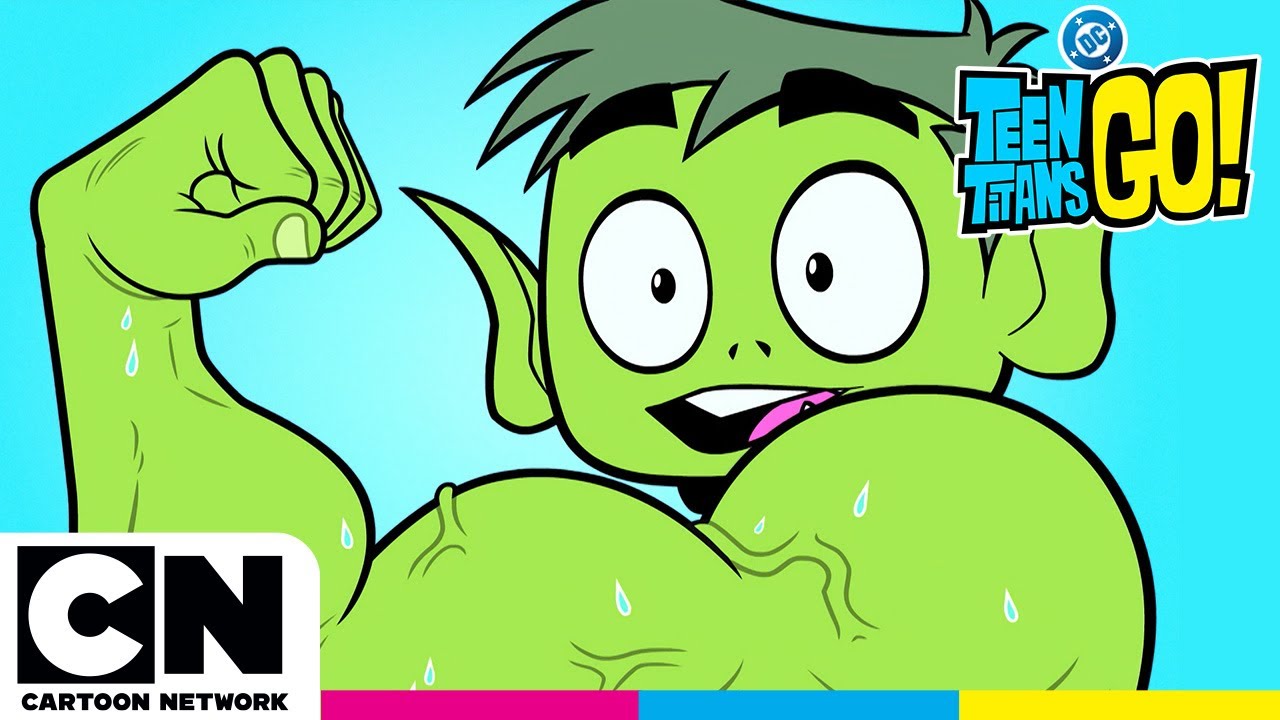 Моментите, когато героите са във фитнеса | Малки титани: в готовност! | Cartoon Network