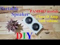 DIY Portable Mini Speaker using PAM8403 -Cheaper than TPA3116D2 but the sound quality is not too bad