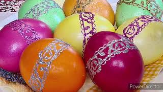 Неоновые Пасхальные Яйца.Neon Easter Eggs.