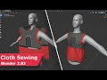 Tutorial: Sewing Cloth In Blender 2.83 | Beginners Tutorial