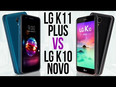 LG K11 Plus vs LG K10 Novo (Comparativo)