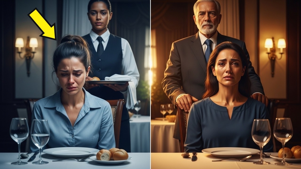 ELA FOI TRATADA COMO INVISÍVEL NO RESTAURANTE… ATÉ QUE UM MILIONÁRIO SE LEVANTOU POR ELA