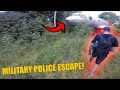 ESCAPE FROM ARMED MILITARY POLICE IN BULGARIA!! Sneaking into military base..