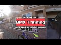 Jfly bmx training jumping speed hurdles