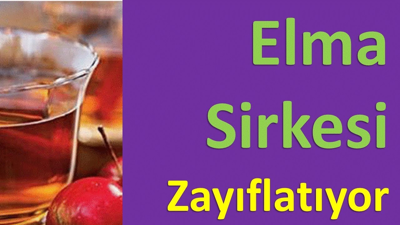 Elma sirkesi zayıflatır mı Elma sirkesi zayıflatır mı