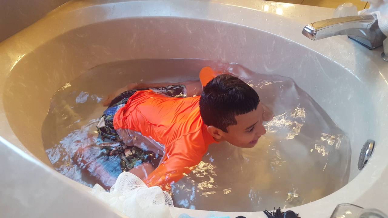 The ICE BATH CHALLENGE YouTube