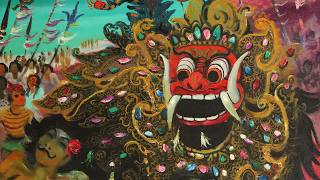 ART REVIEW: HENDRA GUNAWAN - Barong And Keris Dancers, 1979