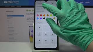 How to Change Device Theme on SAMSUNG Galaxy A22 – Set Up Device Theme screenshot 3
