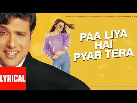 paa-liya-hain-pyar-tera-lyrical-video-|-kyo-kii-main-jhuth-nahin-bolta-|-govinda,-sushmita-sen