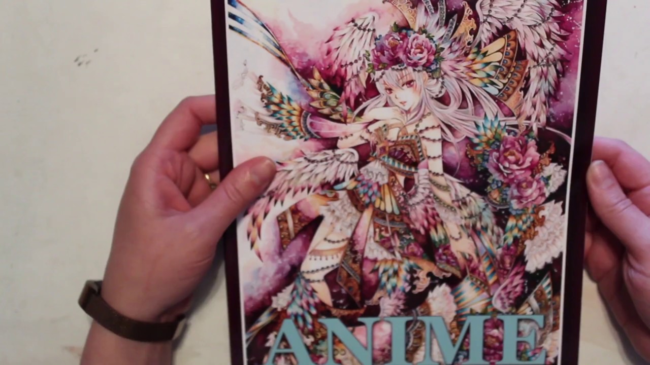 Anime Coloring Books for Adult, Kudi Arts Book, Buy Now