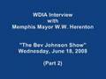 Herenton WDIA Interview (Part 2) -- (June 2008)