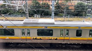 尻手駅でＥ２３３系南武線が発車しました❗️