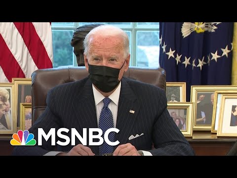 Biden Signs Order Repealing Transgender Military Ban | MSNBC