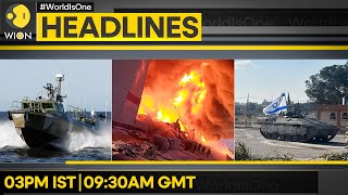 Blaze in Moscow engulfs 22,000 sq. m. | 2 Russian assault boats destroyed: Ukraine | WION Headlines