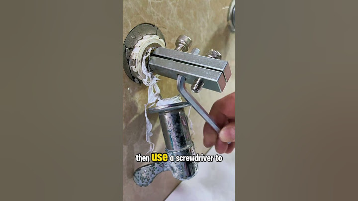 A broken faucet with a stuck piece inside can be a real hassle to remove.  #plumbingtech