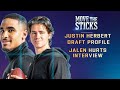 Justin Herbert Draft Profile & Interview with Jalen Hurts