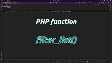 How can filter_list() optimize data handling in PHP? Unlock PHP’s Filter List #secrets with