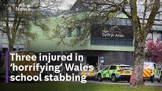 Teenage girl arrested after school stabbing in Wales