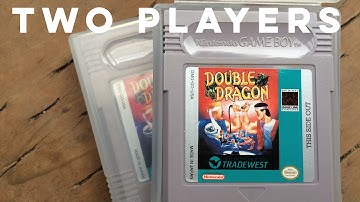 Double Dragon Game Boy Two Player Link Cable Play DMG-DD-USA