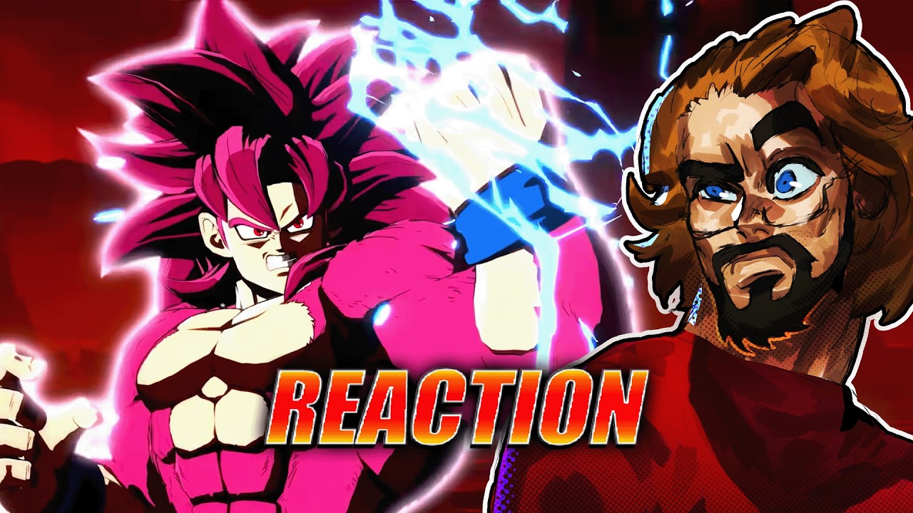 MAX REACTS: Dragon Ball FighterZ - SS4 Daima Goku