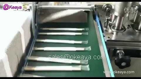 High speed chopstick packing machine with toothpick