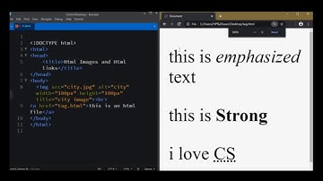 HTML Images and HTML Links(HYPERTEXT anchor tag)(HTML Basics Part 6)