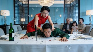 我是全球王牌特工，新婚当天丈夫让我跪下敬茶，还想用鞭子抽我，我一脚踢翻饭桌，把他扔出5米远，手撕渣男全家，让他们跪地求饶！#短劇 #大女主