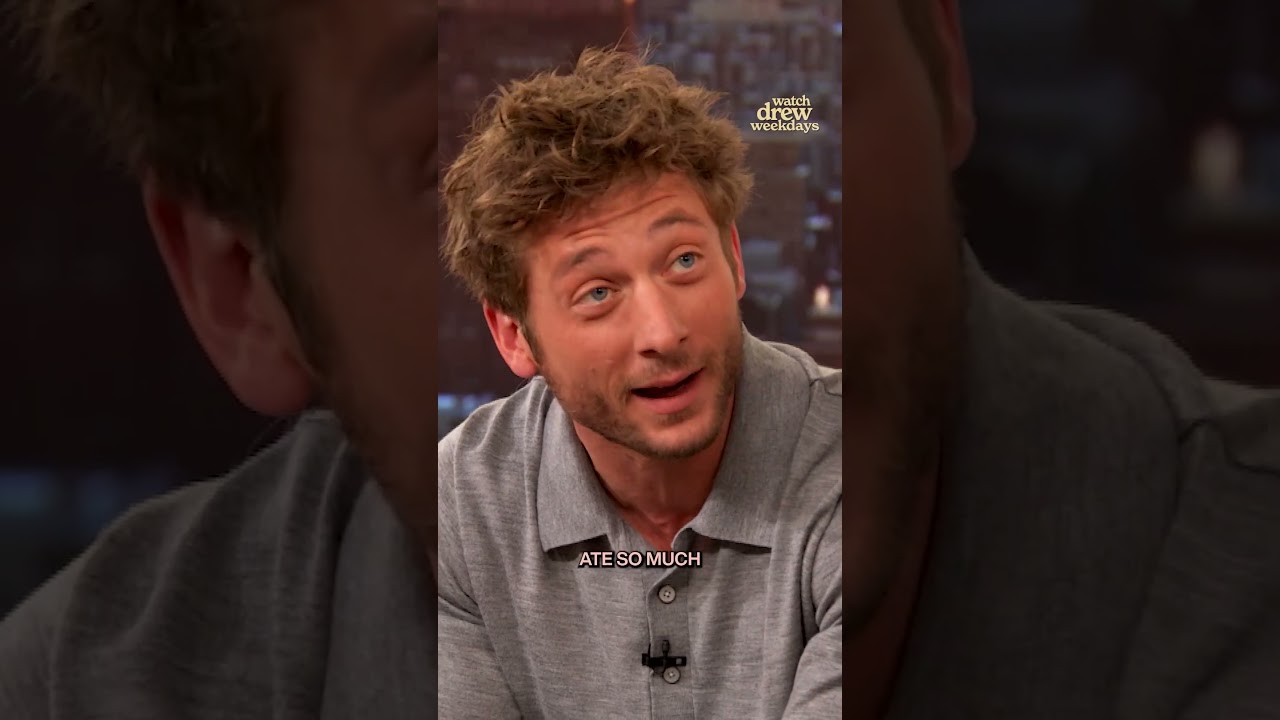 Jeremy Allen White Got a Stomach Bug Just Days Before Calvin Klein Couch Photoshoot | #Shorts