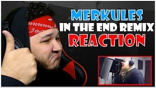 🔥🔥 REACTION!! 🔥🔥 Merkules - In The End Remix (RIP Chester Bennington) | iamsickflowz