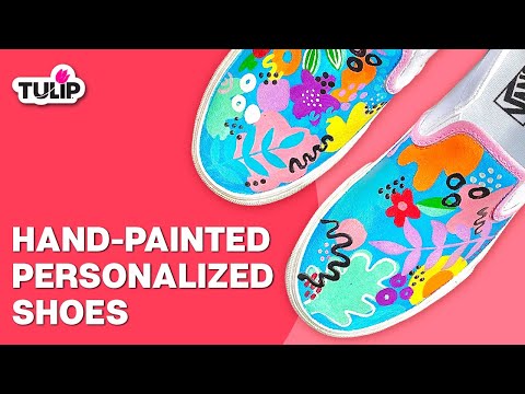 Video: Hvordan male stoffsko (med bilder)