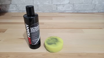 Quick scratch removal using Carfidant ultimate scratch & swirl remover.