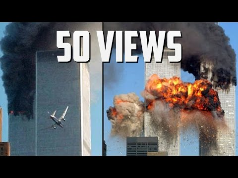 50 Views of Plane Impact in South Tower | 9/11 World Trade Center (2001)