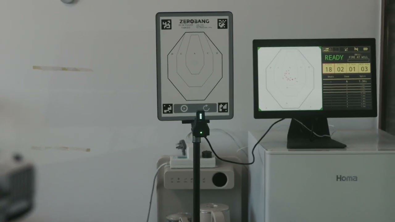 Multi-Target Dryfire Training Kit for Glock 17 laser training, no phone needed