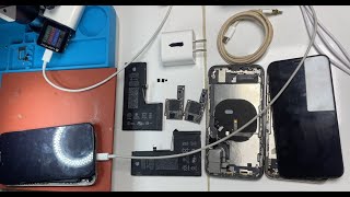 REPARACIÓN IPHONE XS NO CARGA DESPUES DE USAR CARGADOR GENERICO DAÑO MUCHOS CIRCUITOS FALLA DIFÍCIL