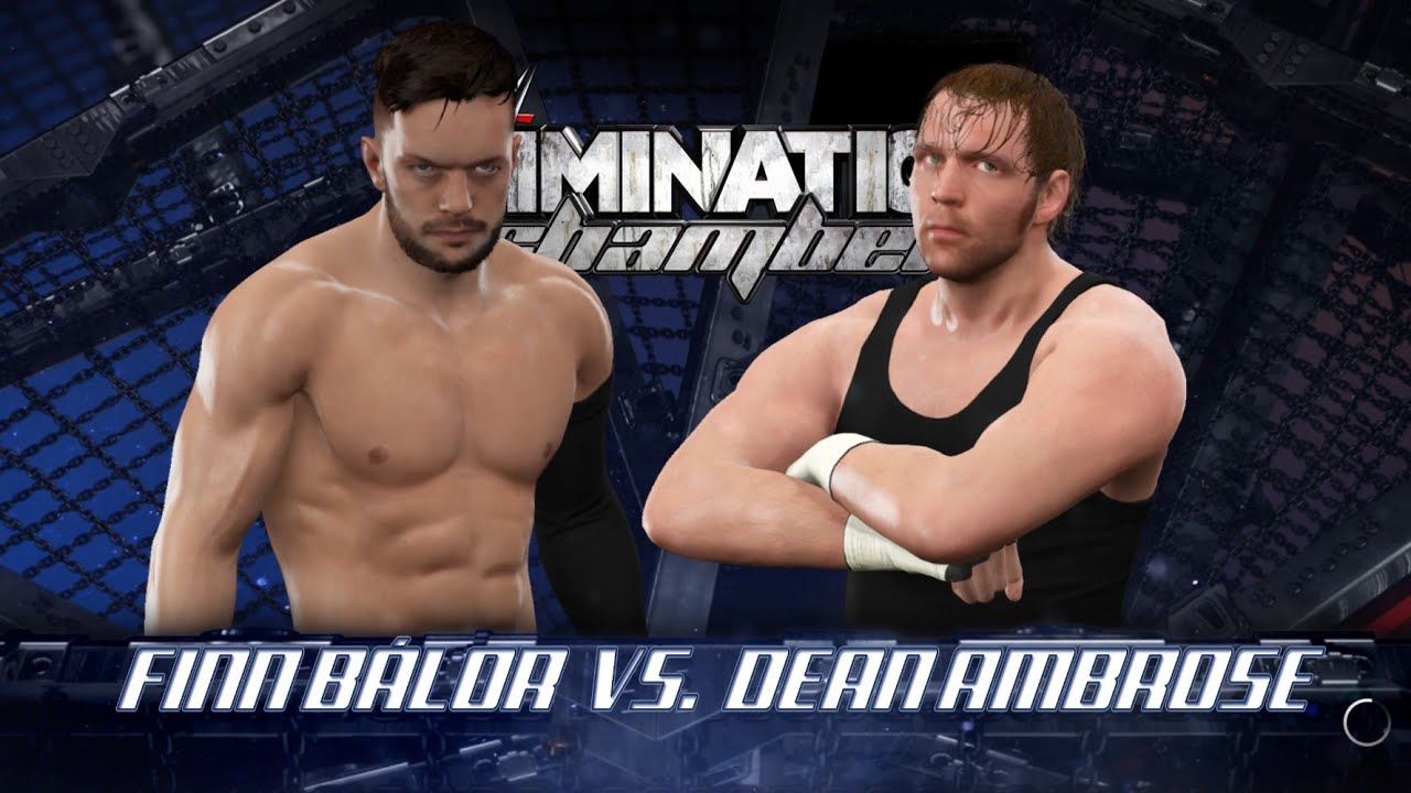 Brand Warfare WWE Elimination Chamber: Dean Ambrose vs Finn Bálor (No Holds Barred Match)