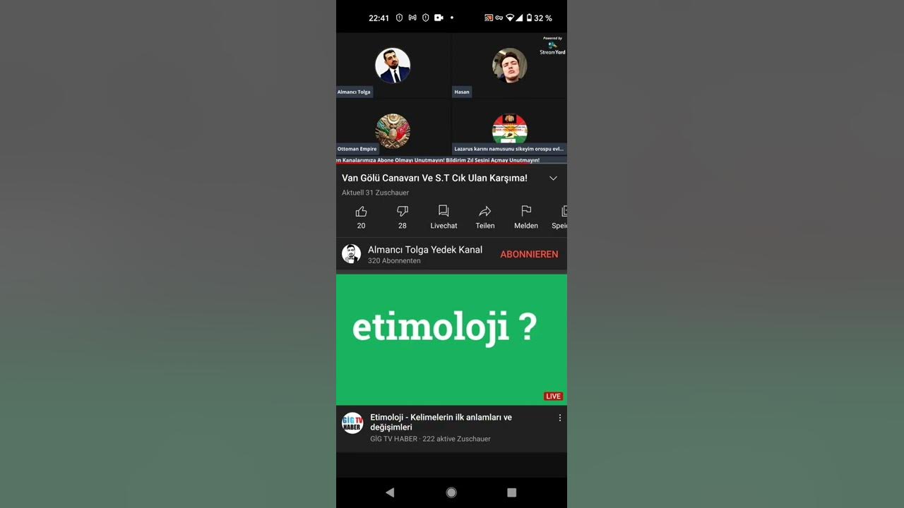 Almanci Tolga ve cetesi cinayet islemek istiyor. - YouTube