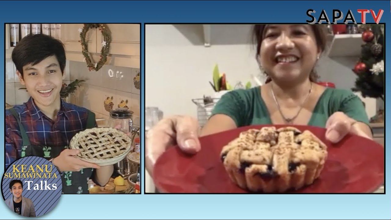 Christmas Special: Baking Blueberry Pie Bersama Maria Dewi (Part 4) | Keanu Sumawinata Talks