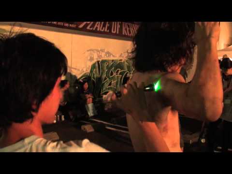 Asai paints Murata with light for TOCHKA event