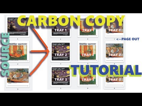 How to make a carbon copy 