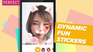 [YouCam Fun] Try out fun AR filters, Animated stickers, Motion stickers screenshot 2