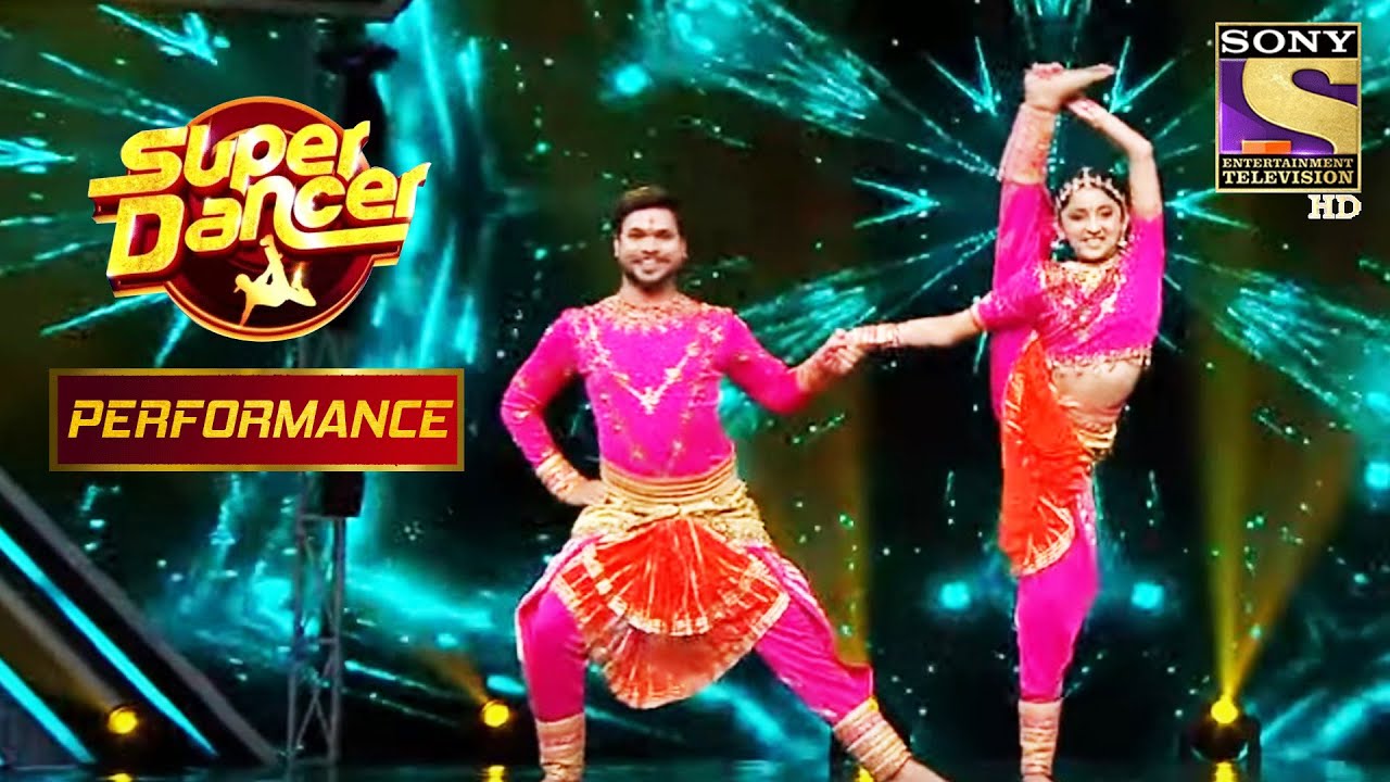 Anwesha And Anils Classical Performance On Saat Samundar Paar  Super Dancer Chapter 3