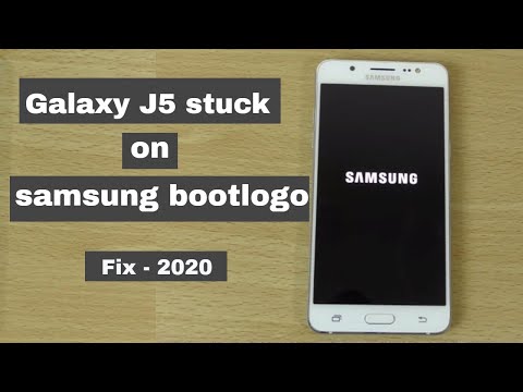 Galaxy J5 stuck on samsung logo