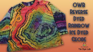 How To Reverse Dye A Rainbow Geode (Using OWB)