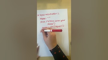 Input validation National 5 Computing example 2