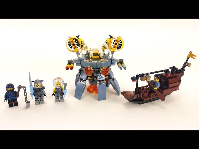 The LEGO Ninjago Movie Set 70610 - Turbo Qualle / Unboxing & Review deutsch  - YouTube